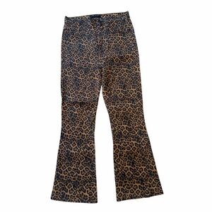 7 For All Mankind Animal Print Pants